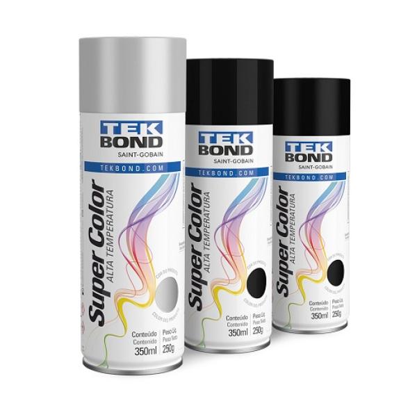 Tinta Spray Alta Temperatura - TEKBOND